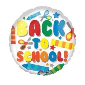 Back to School Helium Balloon